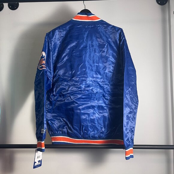 Starter Homage Exclusive New York Mets Bomber Jacket Size XXL - Picture 2 of 4